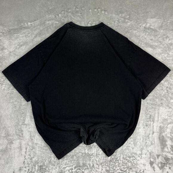 Darc Sport Wolves Grim Reaper Graphic T-shirt  Oversized Black purple Mens XL - Picture 2 of 7